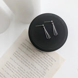 925 Silver Triangle Stud Earrings for Women Girls