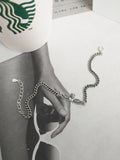 925 Silver Vintage Angle Wings Crown Chain Bracelets Women Birthday