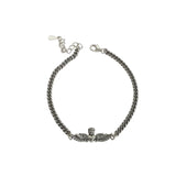 925 Silver Vintage Angle Wings Crown Chain Bracelets Women Birthday