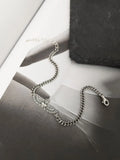 925 Silver Vintage Angle Wings Crown Chain Bracelets Women Birthday