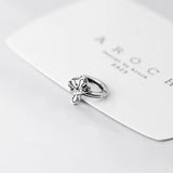 925 Sterling Silver Vintage Cross Hoop Earrings for Women