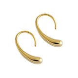 925 Sterling Silver Water Drop Stud Earrings For Women