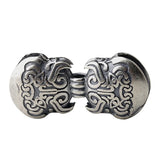 925 Silver Tibetan Dorje Bell Beads Sterling Silver Vajra Amulet Charm DIY