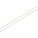 925 Silver Square Link Chain Necklace for Women