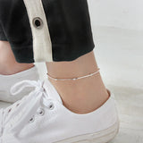 925 Sterling Silver Snake Leg Anklet Foot Jewelry