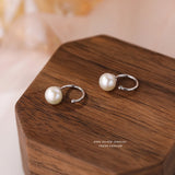 925 Silver Freshwater Pearl Earrings for Girls