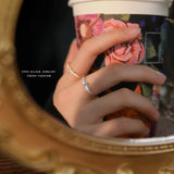 CZ Sterling Silver Ring Wedding Party Jewelry