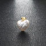 Baroque Freshwater Pearl Pendant 925 Sterling Silver Women's Gift