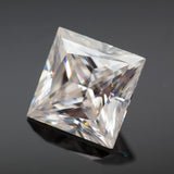 D Colorless Moissanite Stone Princess Cut VVS1 Lab Diamond Gemstone