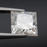 D Colorless Moissanite Stone Princess Cut VVS1 Lab Diamond Gemstone