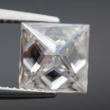 D Colorless Moissanite Stone Princess Cut VVS1 Lab Diamond Gemstone