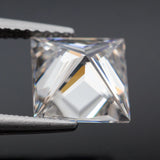 D Colorless Moissanite Stone Princess Cut VVS1 Lab Diamond Gemstone
