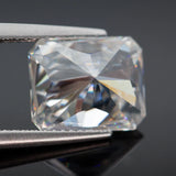 D Colorless Moissanite Stone Radiant Cut VVS1