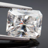 D Colorless Moissanite Stone Radiant Cut VVS1