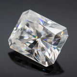 D Colorless Moissanite Stone Radiant Cut VVS1