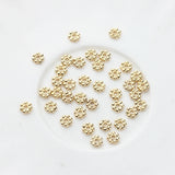 Real Daisy Flower Spacers Bead Loose Spacer Beads 20pcs/lot DIY Jewelry Making