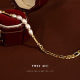 Pearl Bracelet for Women Girl Gift French Retro Women Pearl Bracelet Jewelry