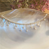 Baroque Pearl Choker Necklace Freshwater Pearl Wedding Jewelry