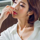 18k Freshwater Pearl Pendant Necklace for Women, Yellow Fine Gift