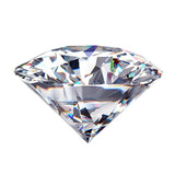 Real Gems Moissanite Loose Stones 3mm-6.5mm D VVS1 Round Diamond Cut