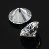 6.5mm 1ct D VVS1 Round Moissanite Loose Stone - Pass Diamond Test