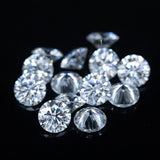 6.5mm 1ct D VVS1 Round Moissanite Loose Stone - Pass Diamond Test