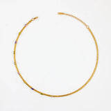 Zircon Stone Necklace and Bracelet Set YS219
