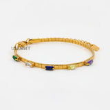Zircon Stone Necklace and Bracelet Set YS219