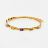 Zircon Stone Necklace and Bracelet Set YS219