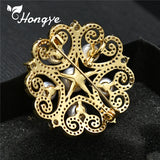 Metal Brooch Pin with Natural Freshwater Pearl for Women
