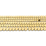 Peach Hearts Hematite Natural Stone Spacer Loose Beads 4/6/8MM