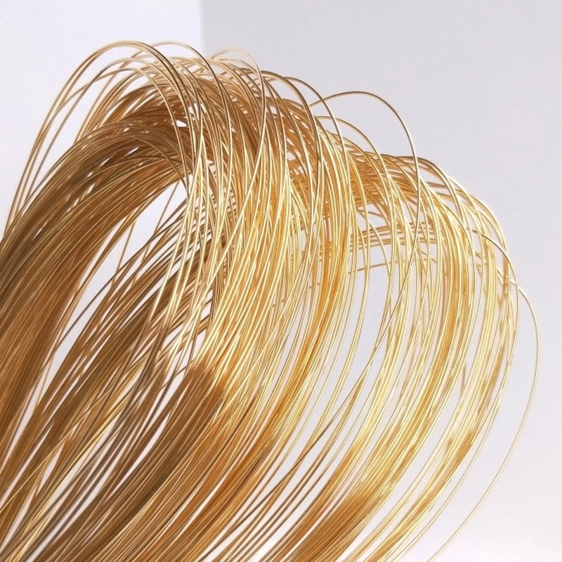 Gold-Coated Copper Wire for Jewelry Making