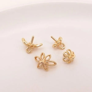 Copper Bead Caps for Jewelry Making