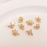 Copper Bead Caps for Jewelry Making