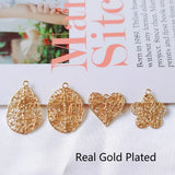 Metal Pendant Earring Components Necklace Charms DIY Making Material