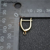 50pcs Anti-rust Metal Earring Hooks for DIY Jewelry Making