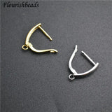 50pcs Anti-rust Metal Earring Hooks for DIY Jewelry Making