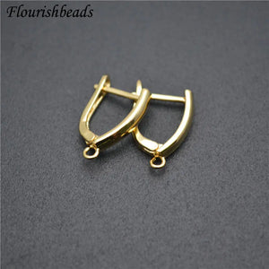 50pcs Anti-rust Metal Earring Hooks for DIY Jewelry Making