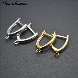 50pcs Anti-rust Metal Earring Hooks for DIY Jewelry Making