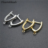 50pcs Anti-rust Metal Earring Hooks for DIY Jewelry Making