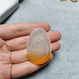 Hand Carved Buddha Natural Jade Necklace Men Women Ethnic Religious Pendant