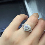 D VVS1 0.1-4ct Heart Cut Moissanite Loose Stones Lab Grown