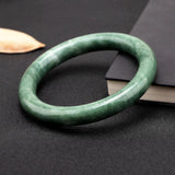 Real Jade Bracelets for Women Green Bangles Natural Jewelry Charms Gemstone Gift