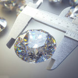 Loose Moissanite Stones 5mm-18mm D VVS1 Round Diamond Excellent Cut