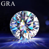 Loose Moissanite Stones 5mm-18mm D VVS1 Round Diamond Excellent Cut