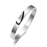 Real Love Couple Bracelets Stainless Steel Charms Gift