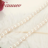 MiNi Natural Freshwater Pearl Necklace 925 Sterling Silver Jewelry for Kid Girl