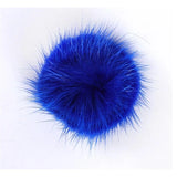 Real Mink Fur Pomom Jewelry Finding 6 Colors Half Ball for DIY Accessories