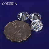 1.5CT Round D Moissanite Nude Drill VVS1