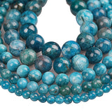Natural Ocean Apatite Gem Stone Round Beads 4-12MM for DIY Bracelet